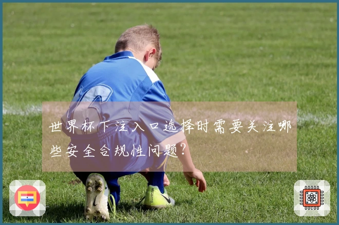 世界杯下注入口选择时需要关注哪些安全合规性问题？