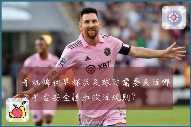 手机端世界杯买足球时需要关注哪些平台安全性和投注规则？
